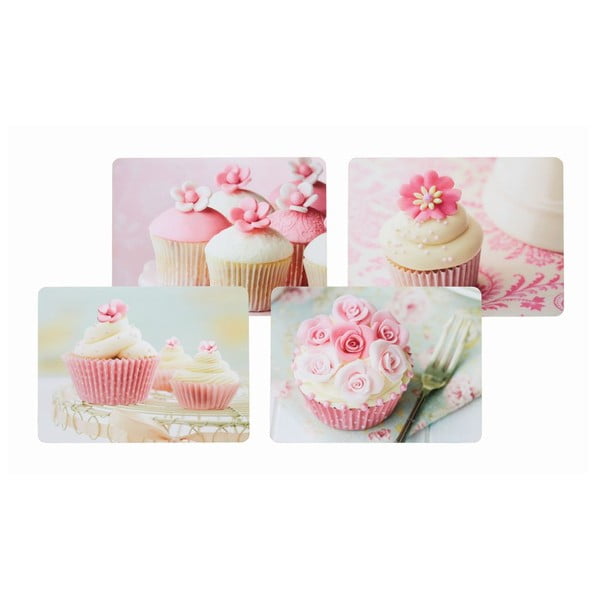 Set prostírání Cupcakes, 4 ks, 29x21,5 cm