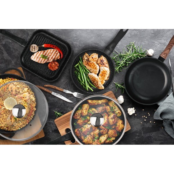 Pfluon Granit tahmevaba pann , ⌀ 28 cm Grande - Orion-image-1