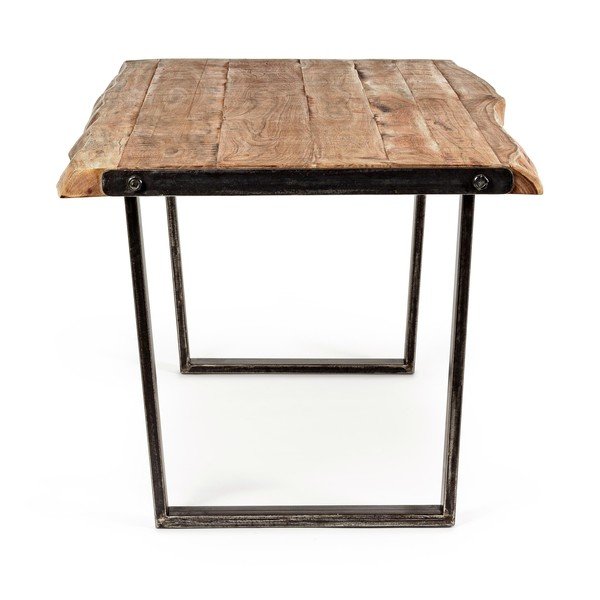 Akaatsia lauaplaadiga söögilaud, 90x180 cm Elmer – Bizzotto-image-4