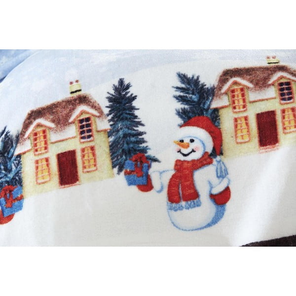 Jõulumotiividega puuvillaseguga tekk 150x200 cm - Mila Home-image-2