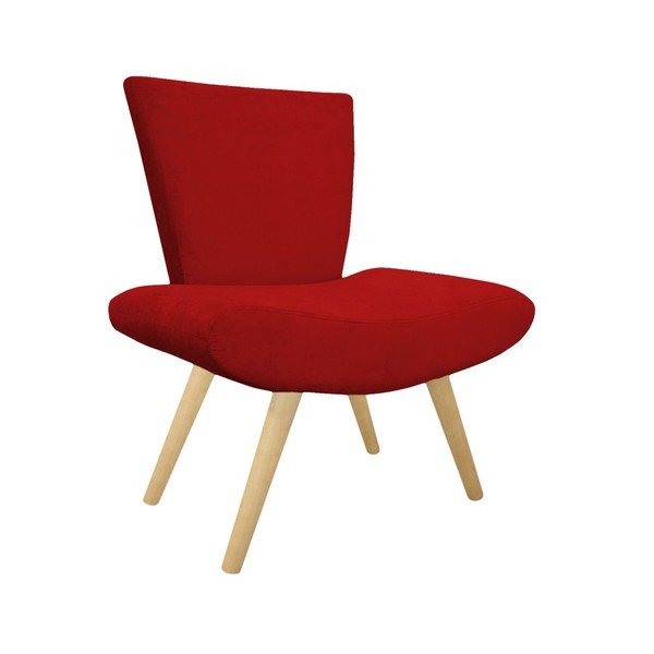 Křeslo Max Red/Beech-image-1