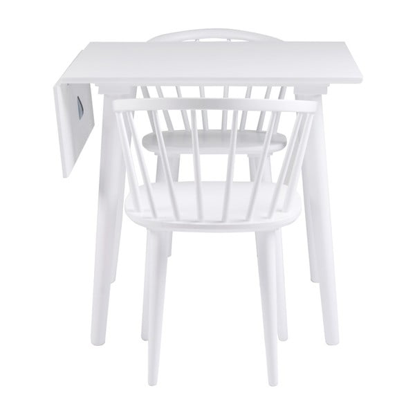 Valge kummist söögitool Carmen - Rowico-image-2