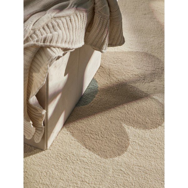 Beež lastevaip ø160 cm Bloomy - Hanse Home-image-4