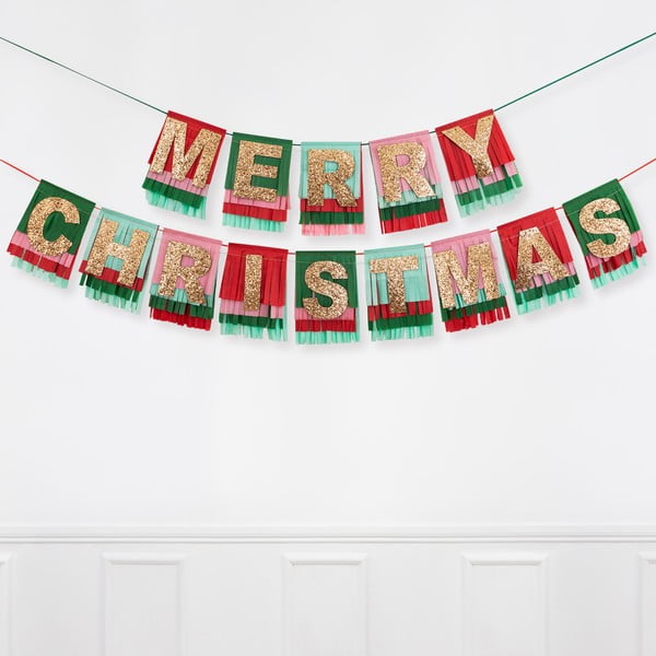 Jõulugarland jõulumotiiviga 122 cm Mery Christmas – Meri Meri-image-1