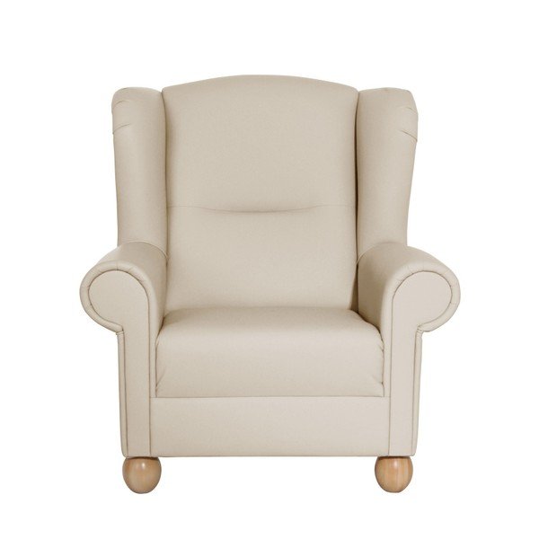 Béžové křeslo ušák Max Winzer Monarch Beige-image-3