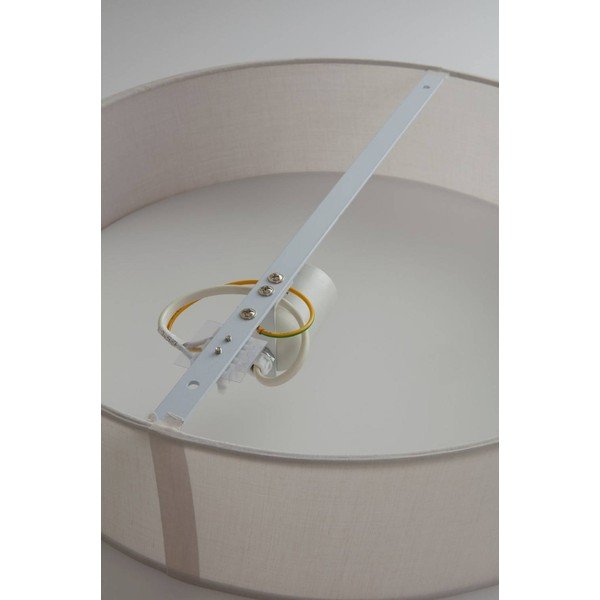 Beež kangast laelamp ø 40 cm Allan - Jotex-image-4