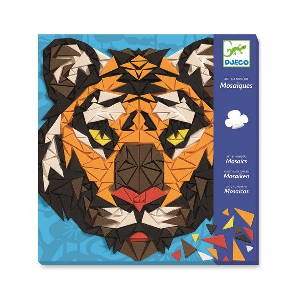 Komplekt 2 ZOO mosaiigi valmistamiseks - Djeco-image-2