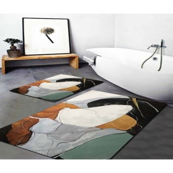 Vannitoamatid 2 tk komplektis 60x100 cm Post Modern Art – Mila Home-image-1