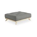 Footstool Natural Clear/Grey Senza - Karup Design