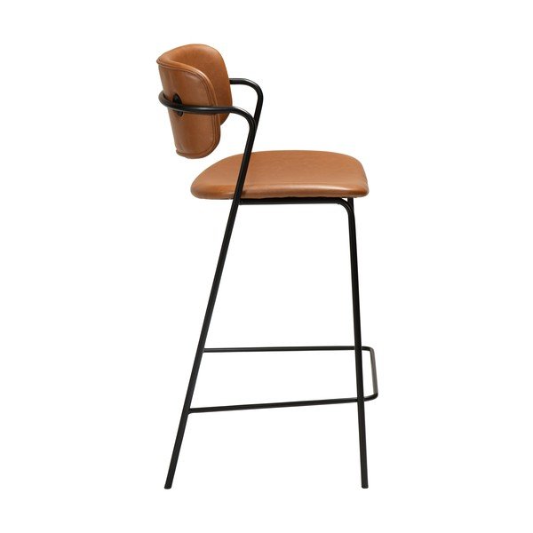 Pruunist kunstnahast baaritooli , kõrgus 95,5 cm Zed - DAN-FORM Denmark-image-2