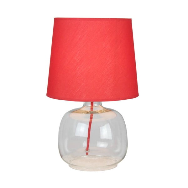 Stolní lampa Mandy, červená