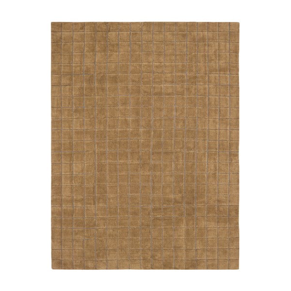 Ookerkollane villane vaip 230x300 cm Mosaic Ochre – Lorena Canals