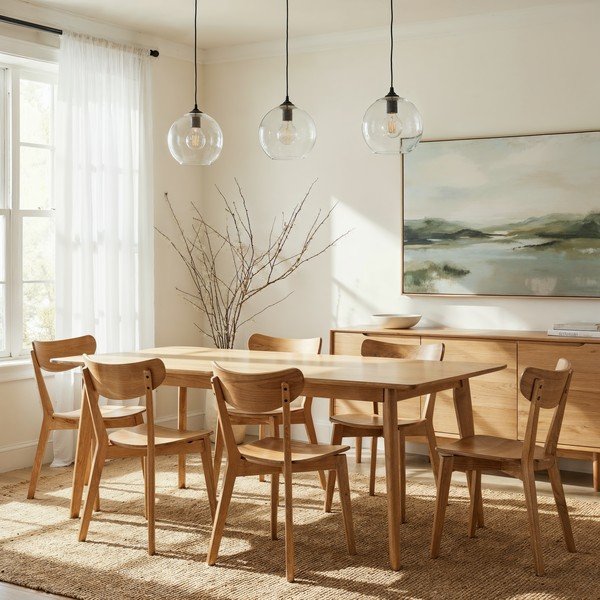 Tammepuust söögitoolid Roxby - Actona-image-1