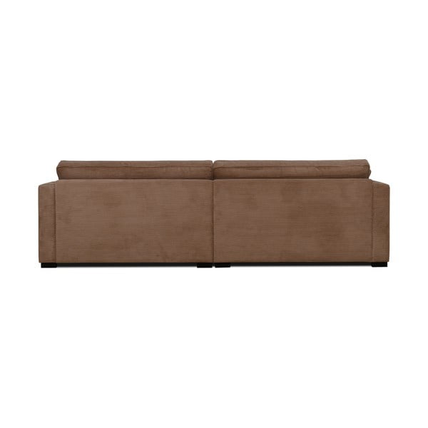 Helepruun velvetist diivan 266 cm Mobby - Scandic-image-3