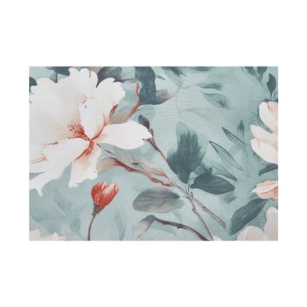 Türkiissinine 3-osaline mikrosatiinist voodipesu üheinimesevoodile 140x200 cm Selma - My House-image-2