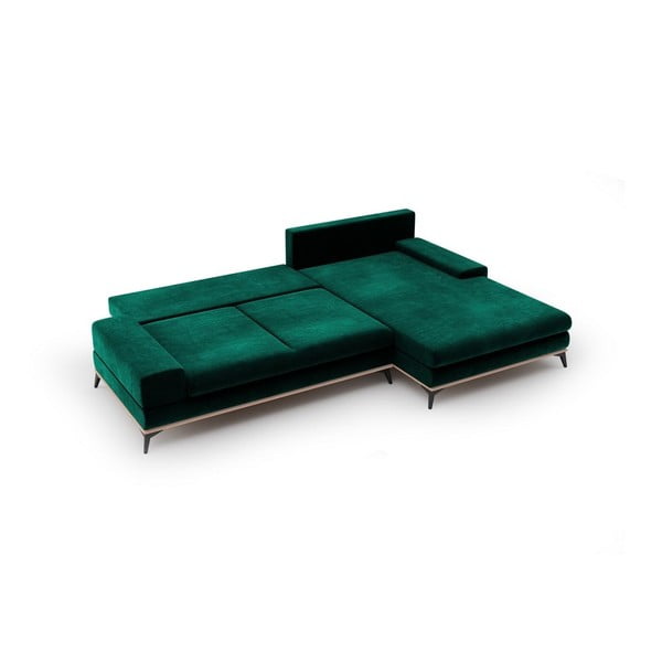 Heleroheline nurgadiivan sametiga , parempoolne nurk , parempoolne nurk Astre - Windsor & Co Sofas-image-4