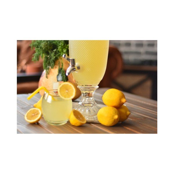 Skleněná nádoba na limonádu Bambum Tasev Didim, objem 1,5 l-image-1