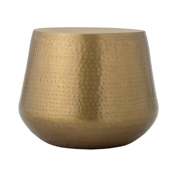 Kuldne metallist ümmargune diivanilaud ø 50 cm Avola - Bloomingville-image-2