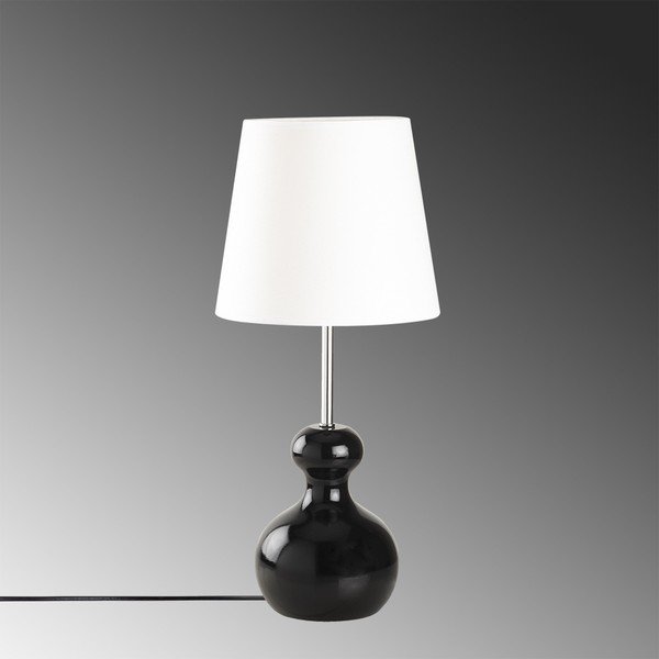 Dřevěná stolní lampa v černé barvě Opviq lights Mallina-image-3