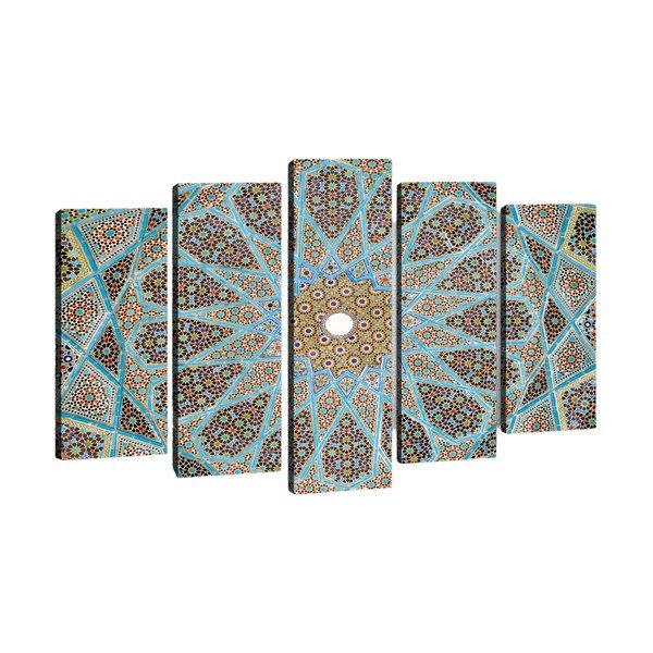 5 maalist koosnev komplekt Kaleidoscope - Tablo Center