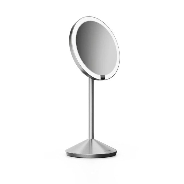 Kosmeetiline peegel valgustuse/suurendusega (5x suurendus) ø 12 cm - simplehuman-image-3
