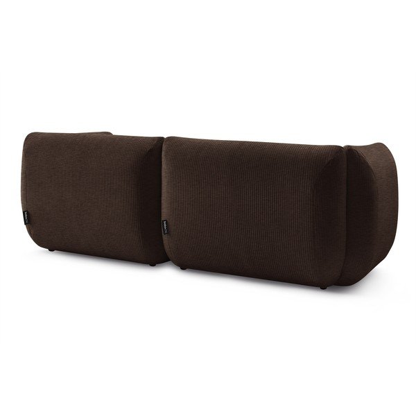 Tume pruun corduroy diivan 260 cm Lecomte - Bobochic Paris-image-4