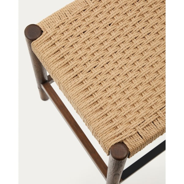 Tammepuust baaritoolid 2 tk (istme kõrgus 66 cm) Yalia - Kave Home-image-4