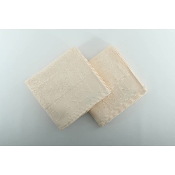 Sada 2 ručníků U.S. Polo Assn. Vanilla, 50x90 cm