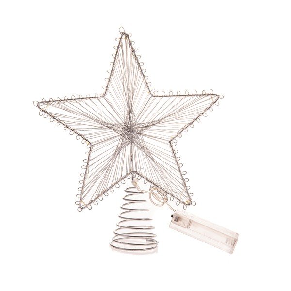 Hõbedane patareitoitel valgusdekoratsioon Startop – Dakls