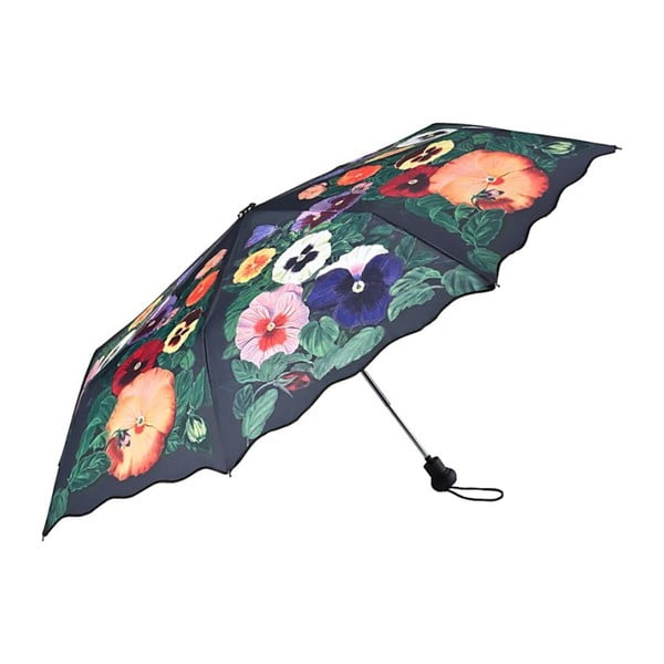 Skládací deštník Von Lilienfeld Pansies, ø 90 cm