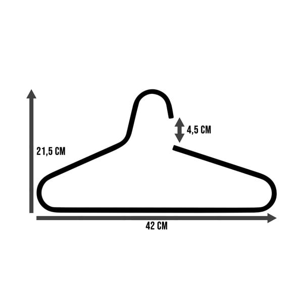 Metallist riputuskonksud, 5tk komplektis Victorie - Spinder Design-image-3