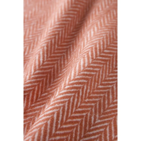 Ruuduline terrakota puuvillane riie , 140 x 180 cm Skyline - Euromant-image-3