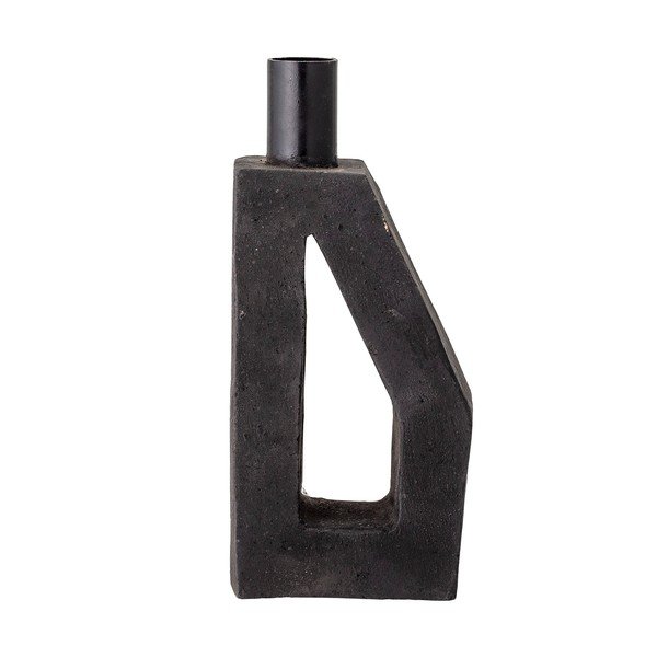 Must terrakota küünlajalg , kõrgus 20 cm Kes - Bloomingville-image-4