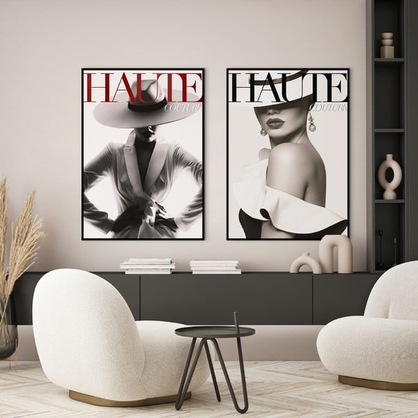 Plakat raamis 71x101 cm Couture 6 - Malerifabrikken-image-1