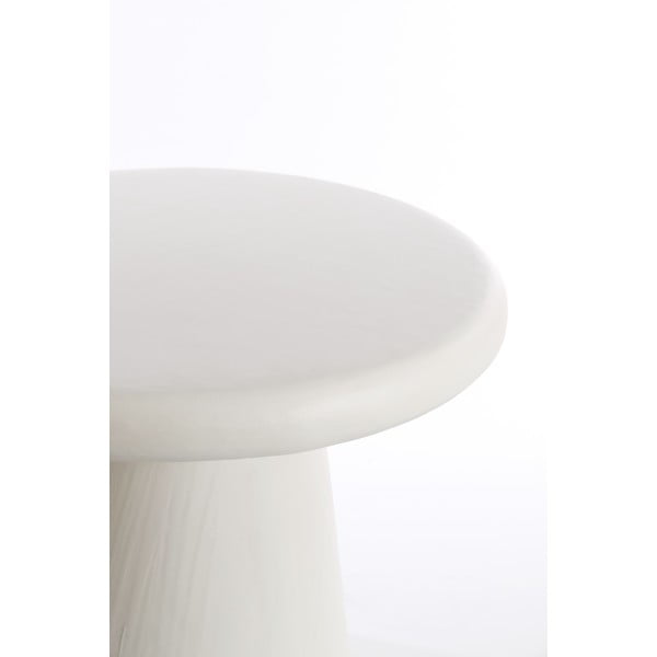 Valge ümmargune diivanilaud ø 60 cm Kulona - Light & Living-image-3