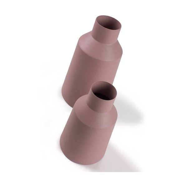 Sada 2 růžových váz La Forma Soco-image-2