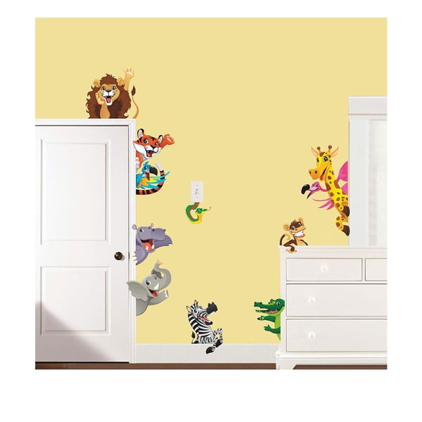 Seinakleebiste komplekt Jungle - Ambiance