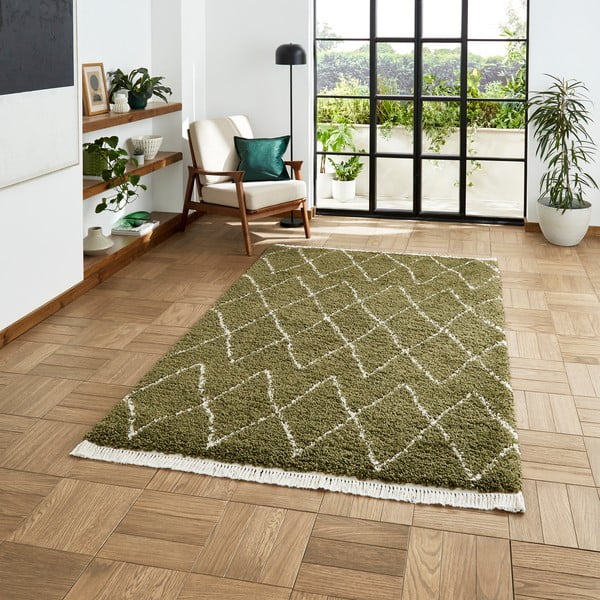 Roheline vaip 120x170 cm Boho - Think Rugs-image-1