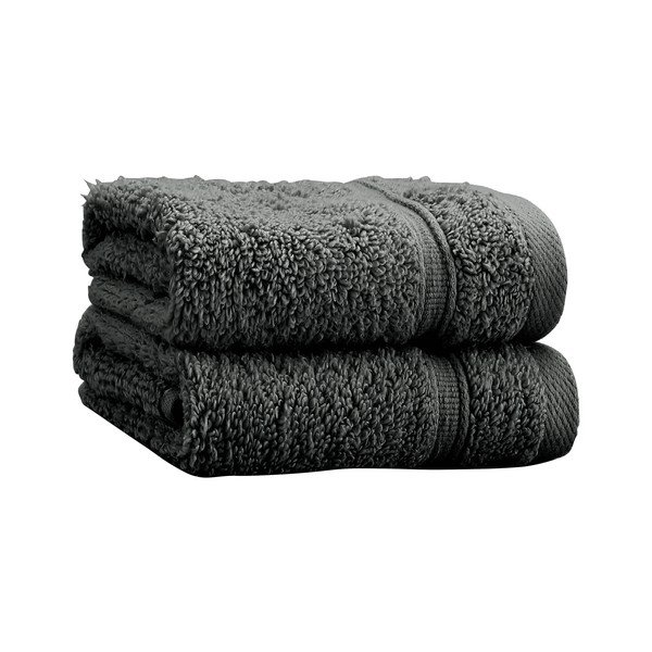 Tumehallid froteerätikud 2tk komplektis 30x30 cm Zero Twist - Catherine Lansfield