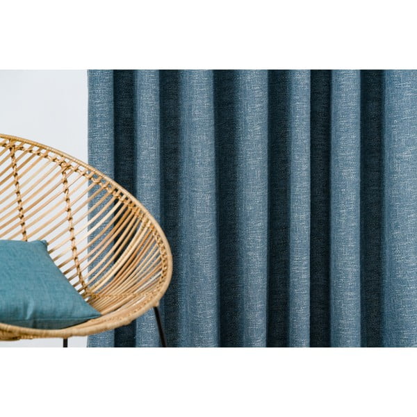 Sinine kardin 140x245 cm Riva - Mendola Fabrics-image-1