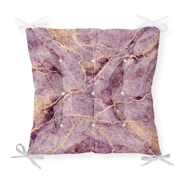 Puuvillasegust istmepadi Lila Marble, 40 x 40 cm - Minimalist Cushion Covers