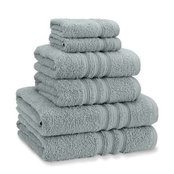 Hallikasrohelised froteerätikud 6tk komplektis Zero Twist - Catherine Lansfield