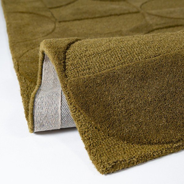 Tumeroheline käsitsi kootud villane jooksja 60x230 cm Gigi - Flair Rugs-image-2