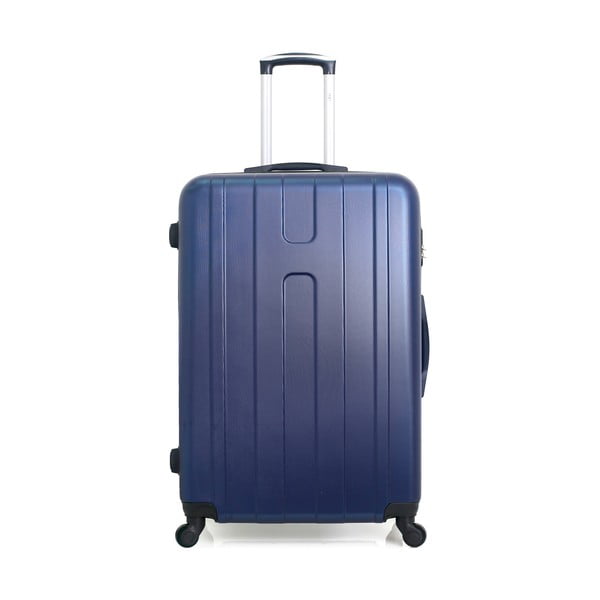 Tmavě modrý cestovní kufr na kolečkách Hero Ioulia, 97 l