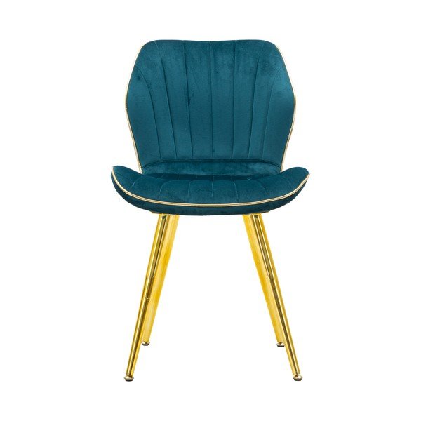 2 türkiissinise pehmendusega söögitooli komplekt Paris - Mauro Ferretti-image-2