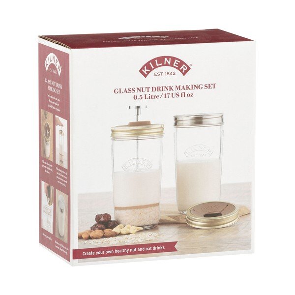 Mandlipiima komplekt 2tk 0,5l - Kilner-image-1
