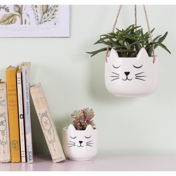 Kiviplaat lillepoti kate  ø 11 cm Cat's Whiskers – Sass & Belle-image-1