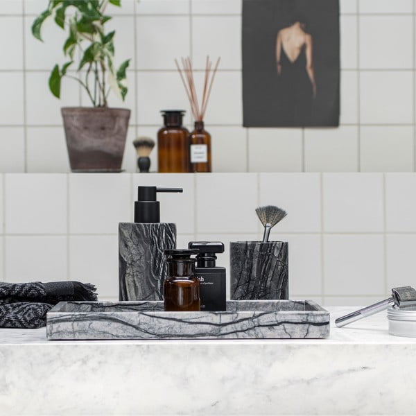 Mustast marmorist seebidosaator 0,2 l Marble - Mette Ditmer Denmark-image-1