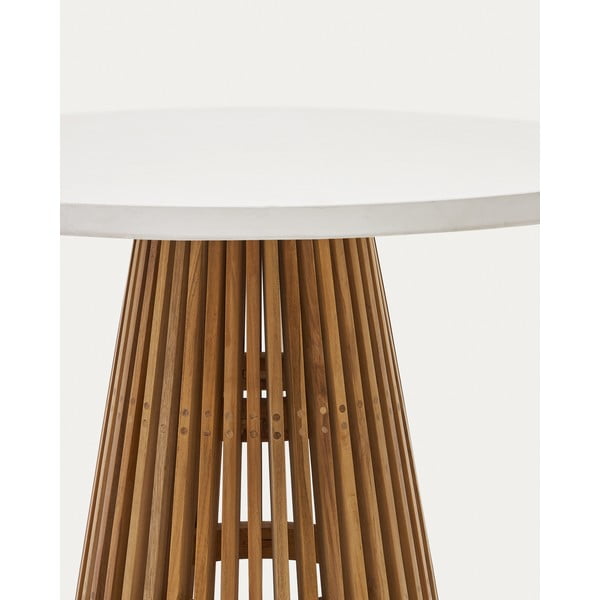 Ümmargune aia söögilaud ø 90 cm Alcaufar - Kave Home-image-4