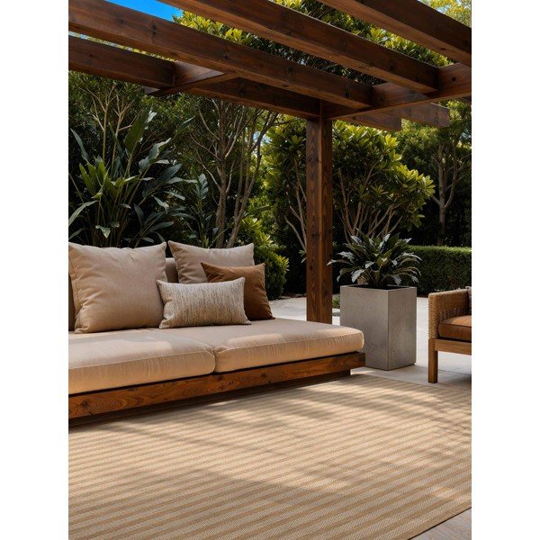 Kreemikas/naturaalne sise- ja välisvaip 120x170 cm Haringey Linley - Ted Baker-image-1